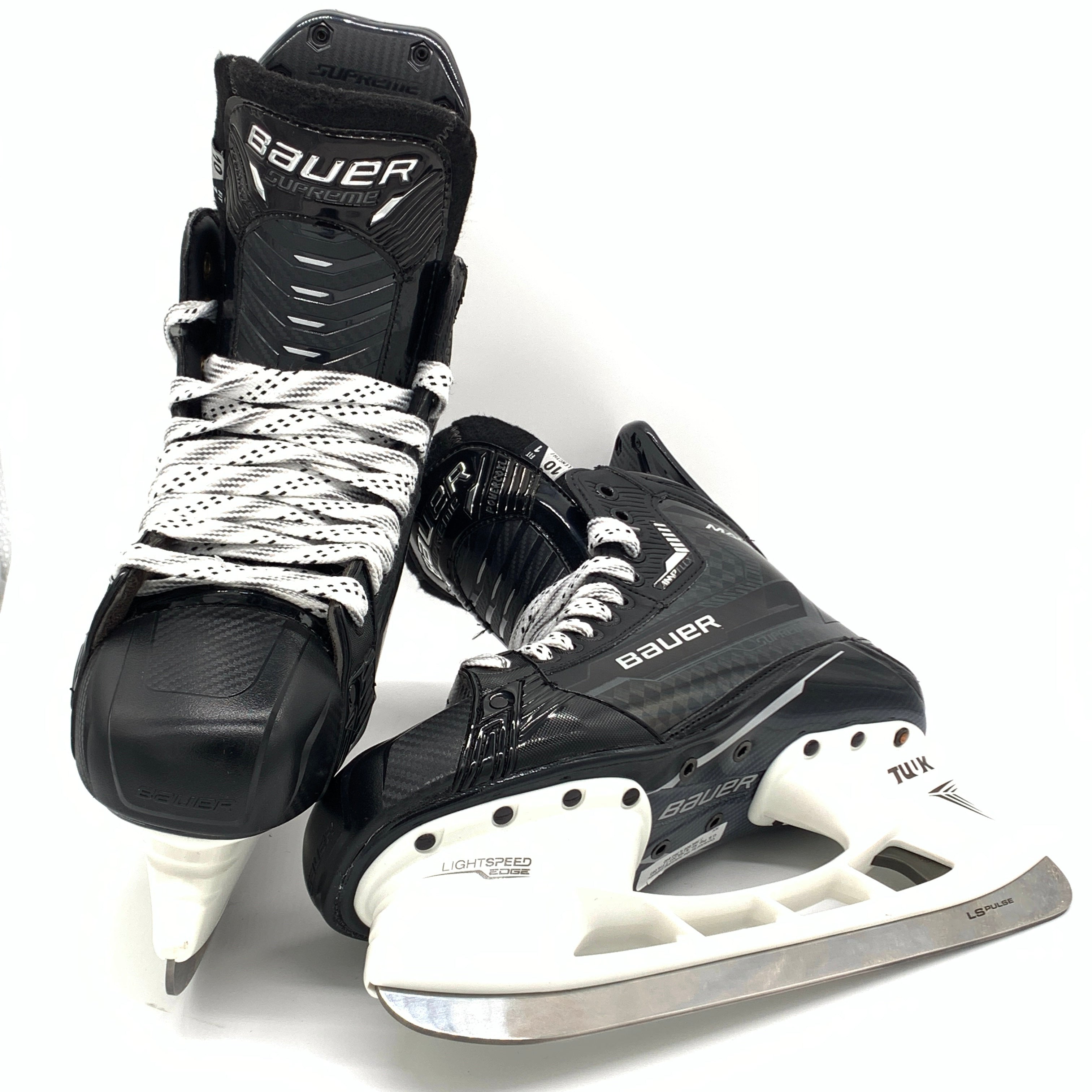 Patins de hockey Bauer Supreme Mach Pro Stock - Taille 10, ajustement 1